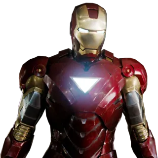 😕 Iron Man Iron Man, Marvel, superhéroe, armadura, personaje, Tony Stark whatsapp sticker