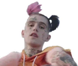 😈 Lil Peep แร็ปเปอร์, เพลง, นักร้อง, รอยสัก, Lil Peep telegram sticker