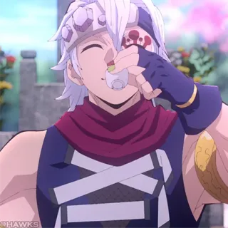 💎 Tengen Uzui Demon Slayer Anime, Demon Slayer, Tengen Uzui, Hashira telegram sticker