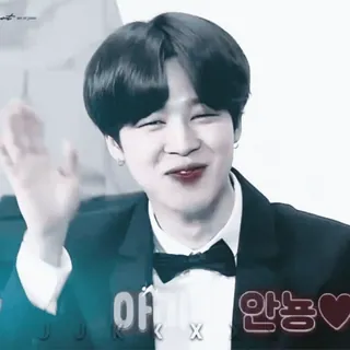🌱 아기
안녕 kpop, jimin, idol, coreano, sorriso, saluto, carino whatsapp sticker