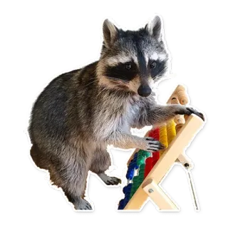 RACOONPACK2 telegram stickers