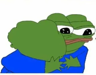 🤗 Pepe the Frog Pepe la rana, Meme, Meme de internet, Rana, Dibujo animado, Triste telegram sticker