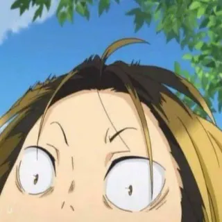 🏐 Kozume Kenma Haikyuu!! Anime, Manga, Choqué, Surpris, Volleyball, Kenma telegram sticker