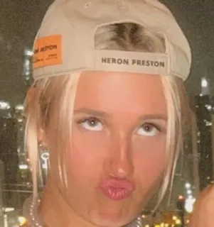 😮‍💨 HERON PRESTON Hut, Mode, Accessoire, Kleidung, Person telegram sticker