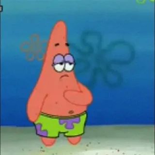 ➖ Patrick Star SpongeBob SquarePants Patrick, Patrick Étoile, Bob l'éponge, Bob l'éponge Carré, Dessin animé, Étoile de mer telegram sticker