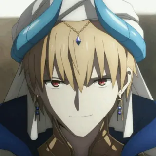 ✨ Gilgamesh Fate/stay night anime, king, fate, servant, archer telegram sticker