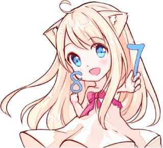 NEKOMIMI-MiA :: @line_stickers telegram stickers