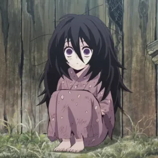 💧 Аниме, Девушка, Страшный, Призрак, Ужасы telegram sticker