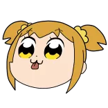 😋 Popuko Pop Team Epic Anime, Chica, Linda, Divertido, Popuko, Pop Team Epic whatsapp sticker