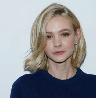 🖤 Carey Mulligan Schauspielerin, Porträt, Frau, Promi, blonde Haare telegram sticker