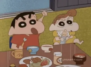 🤘 Shin-chan Nohara Crayon Shin-chan crayon shin chan, anime, dessin animé, japonais, enfants whatsapp sticker