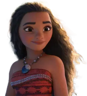 🙎 Moana Disney, Cartoon, Film, Ozean, Prinzessin whatsapp sticker