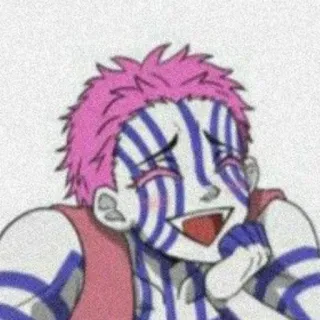 😂 Akaza Demon Slayer Аниме, Демон, Аказа, Клинок рассекающий демонов, Манга telegram sticker