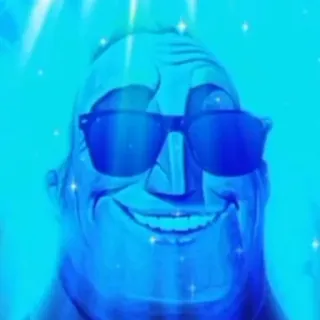 😀 Mr. Incredible The Incredibles мистер исключительный, суперсемейка, мультфильм, мем, солнцезащитные очки telegram sticker