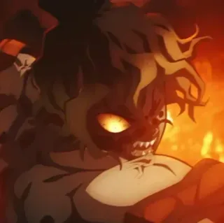 💀 демон, гнев, монстр, ярость, ужас, страшный whatsapp sticker