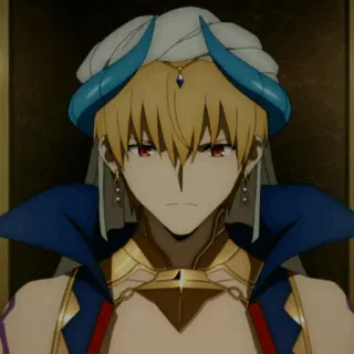 ✨ Gilgamesh Fate/Grand Order anime, character, king, fate, gilgamesh telegram sticker