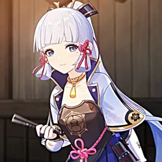 ❄️ Ayaka Genshin Impact Anime, Game, Karakter, Ayaka, Genshin Impact telegram sticker