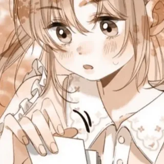 🪜 สาวอนิเมะ, น่ารัก, การ์ตูน, ภาพเหมือน, มังงะ telegram sticker