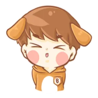 😝 Desenho animado, Fofo, Anime, Cachorro, Animal de estimação telegram sticker