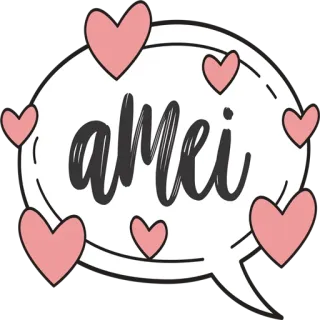 😻 amei corações, nome, amei, fofo, adesivo, amor, caligrafia telegram sticker