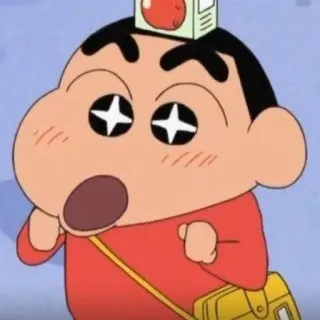 🌱 Shin-chan Crayon Shin-chan Crayon Shin-Chan, Shin-Chan, Anime, Cartone animato, Divertente whatsapp sticker