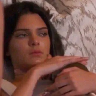 💅 Kendall Jenner человек, модель, знаменитость, женщина whatsapp sticker