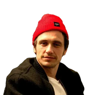 😊 James Franco attore, celebrità, persona, uomo, ritratto telegram sticker