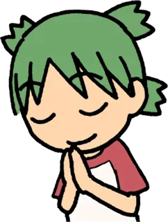 🙏 Anime, Desenho animado, Sticker, Kawaii, Fofo telegram sticker
