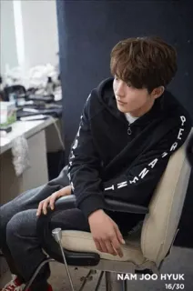 🙂 Nam Joo Hyuk NAM JOO HYUK 16/30 acteur, koreaans, beroemdheid, man, portret telegram sticker