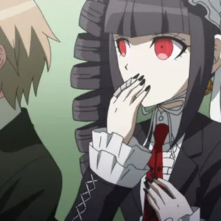 🃏 Celestia Ludenberg Danganronpa Anime, Mangá, Celestia Ludenberg, Danganronpa telegram sticker