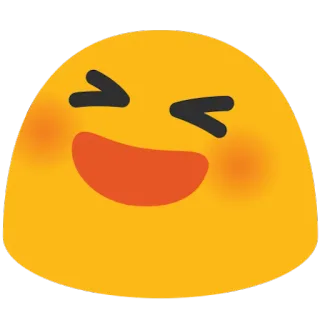 😆 Emoji, Szczęśliwy, Śmiech, Zabawny, Radosny, Pozytywny, Uśmiech telegram sticker