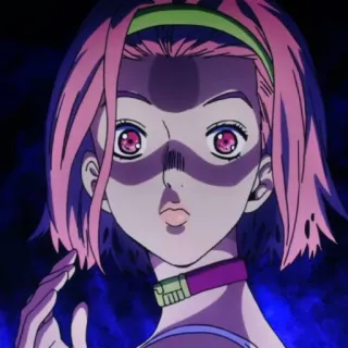 🍡 Anasui JoJo's Bizarre Adventure Anasui, JoJo's Bizarre Adventure, Anime, Manga, Charakter telegram sticker