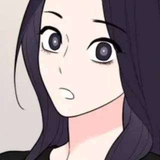 🔖 Anime, Mujer, Persona, Chica, Dibujo animado, Cara whatsapp sticker