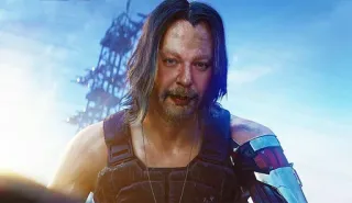 😂 Johnny Silverhand Cyberpunk 2077 Johnny Silverhand, Cyberpunk 2077, Keanu Reeves, Jeu vidéo, Personnage, Jeu telegram sticker
