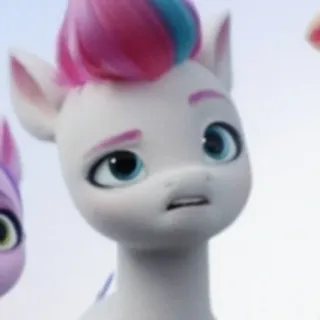 🤔 Zipp Storm My Little Pony: A New Generation ポニー, アニメ, 友情, 可愛い, キャラクター, MLP telegram sticker