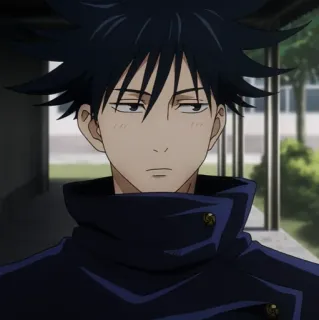 ♠️ Megumi Fushiguro Jujutsu Kaisen Anime, Manga, Charakter, Zauberer, Megumi, Jujutsu telegram sticker
