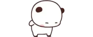✨ Cartone animato, Panda, Carino, Adesivo telegram sticker