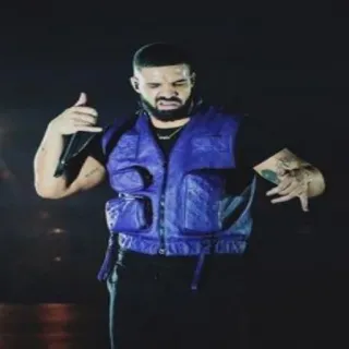 💡 Drake Drake, rapper, musica, artista, hip hop, cantante telegram sticker