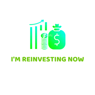 💸 IM REINVESTING NOW finanças, investimento, dinheiro telegram sticker