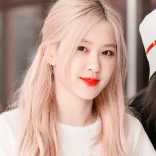 🐰 Rose K-pop, певица, Розэ, Blackpink, женщина telegram sticker