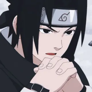🧐 Sasuke Naruto anime, Sasuke, Naruto, manga, character telegram sticker