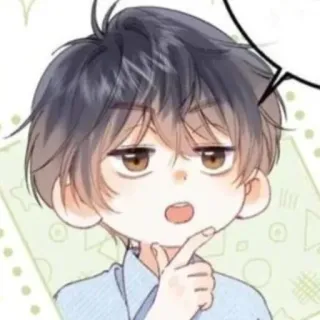 👌 Anime, Cartone animato, Manga, Ragazzo, Chibi, Carino, Illustrazione telegram sticker
