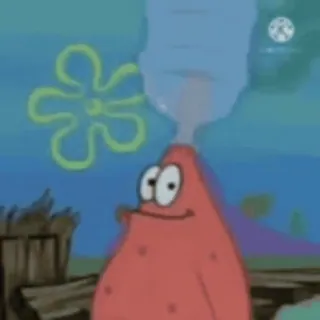 🧠 Patrick Star SpongeBob SquarePants telegram sticker