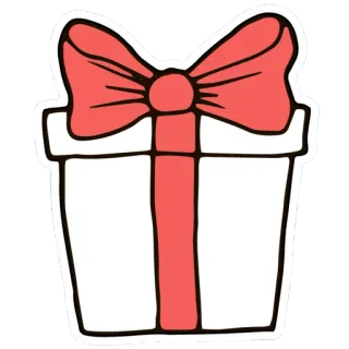 🥰 ของขวัญ, ของขวัญ, โบว์, งานเฉลิมฉลอง, วันหยุด, รื่นเริง whatsapp sticker