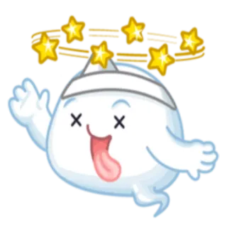 Призрак @StikerDi telegram stickers