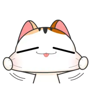 😑 猫, かわいい, 動物, ステッカー telegram sticker