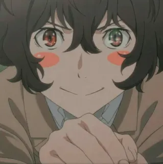 🔲 Anime, Charakter, Portrait, Animation, Illustration telegram sticker