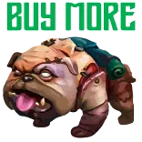 Butch Inu whatsapp stickers