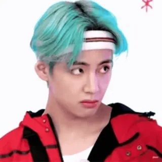 🎈 V kpop, zanger, v, bts, idool, koreaans telegram sticker