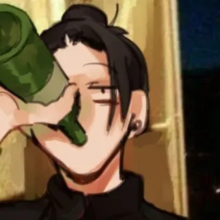 🍾 Alkohol, Picie, Kreskówka, Piwo, Impreza whatsapp sticker